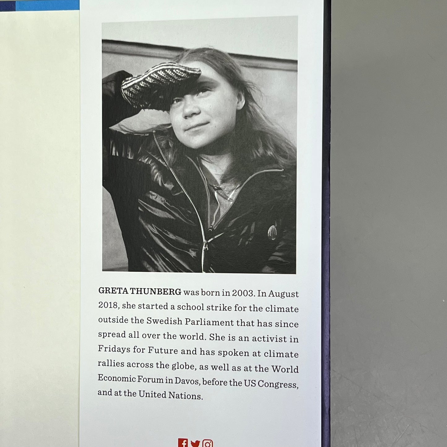 THE CLIMATE BOOK  Climatology The Facts & Solutions By Greta Thunberg Hardback