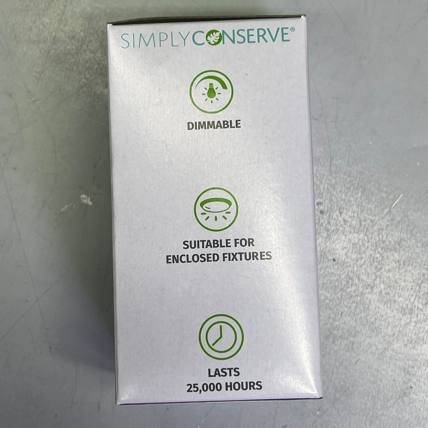 SIMPLY CONSERVE (3 PACK) LED Light Bulb 60W 800 Lumens Soft White LH09A1927KENCL