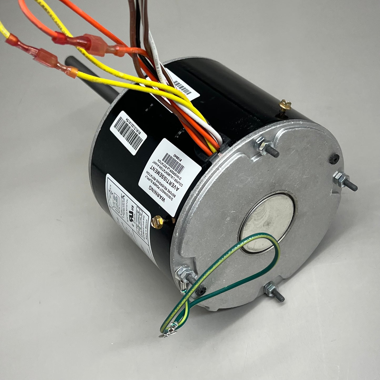 LENNOX First Choice Condenser Fan Motor for HVAC 1/2" Shaft Black 19L26