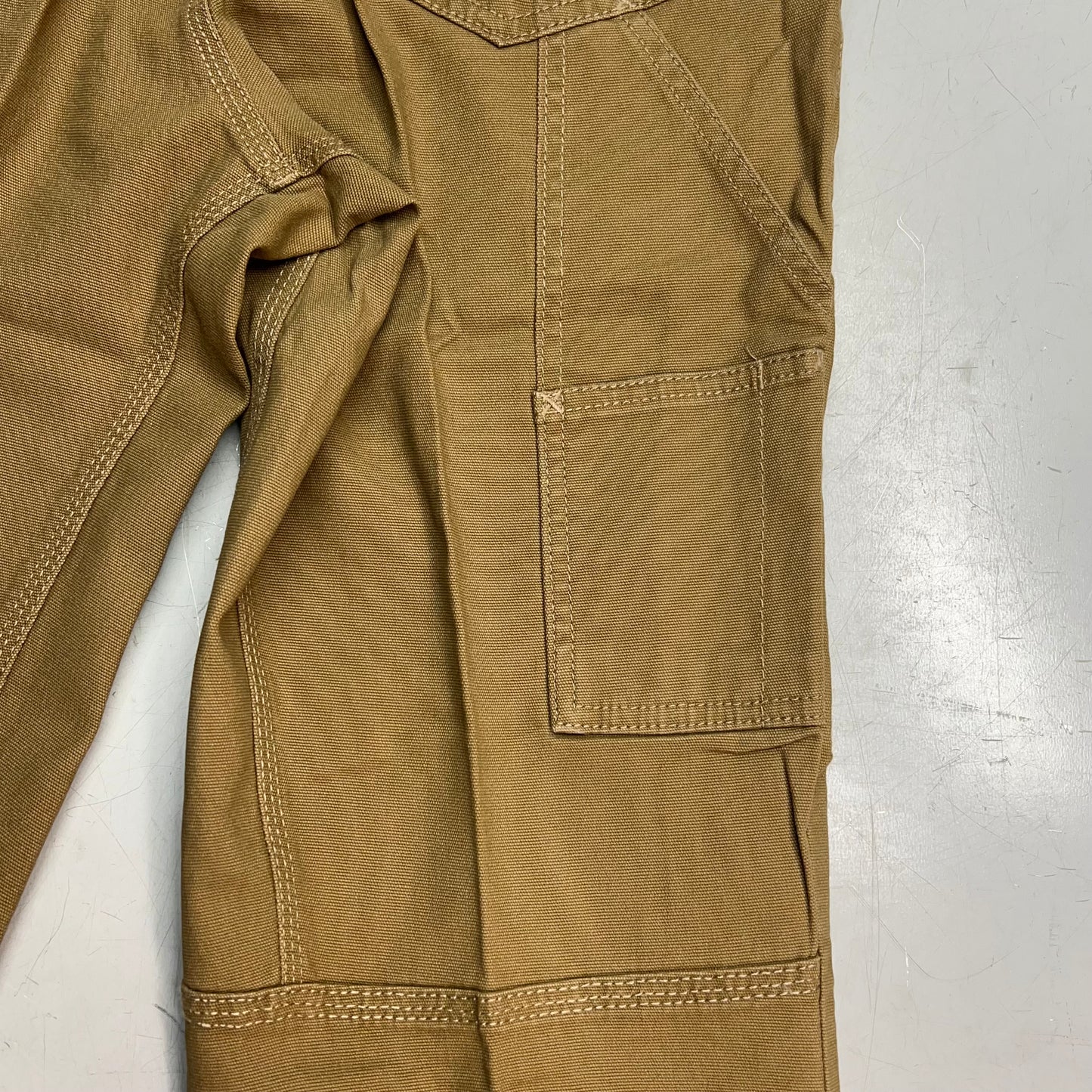 NOBLE OUTFITTERS Tug Free Utility Stretch Canvas Work Pant Women's Sz 12 Coyote