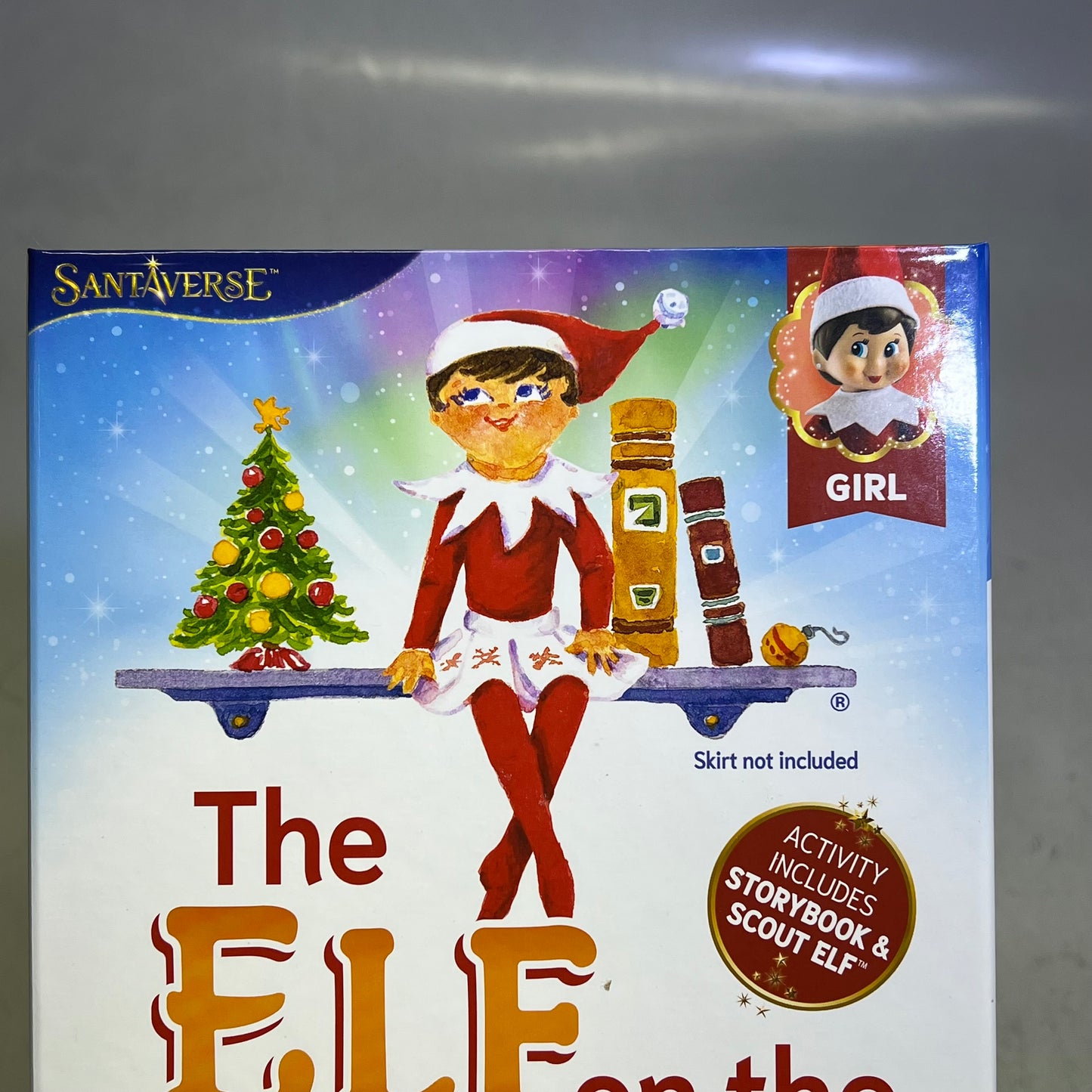 SANTAVERSE The Elf On The Shelf Doll & Hardback Book A Christmas Tradition