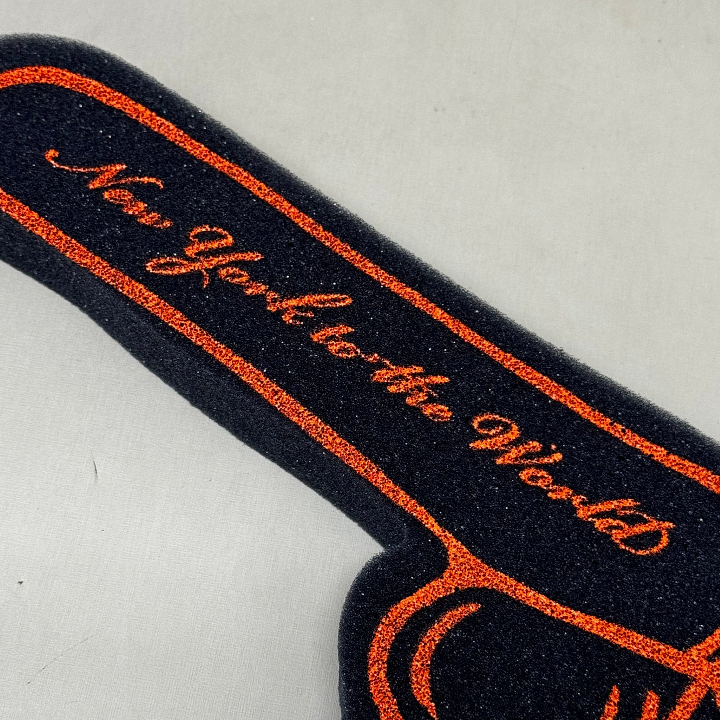 KITH X NEW YORK KNICKS Foam Finger 16.5" x 7.5" Dark Navy / Orange RARE (New)