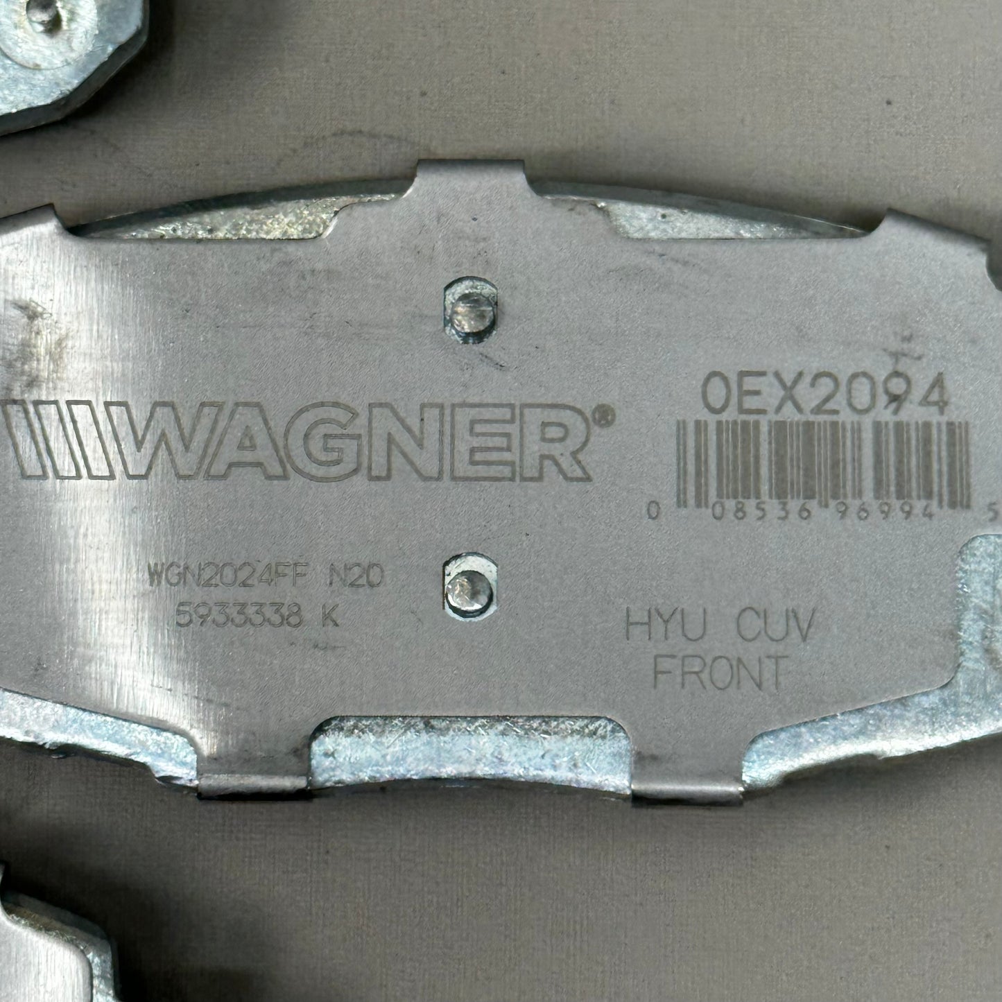 WAGNER OEx Lot of 8! Brake Pads Different Sizes See Description