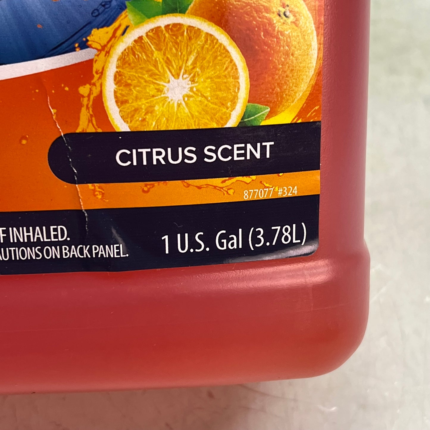 ZA@ ZA@ CAMCO TST MAX RV Liquid Toilet Treatment Citrus Scent 1 Gal Orange 41173