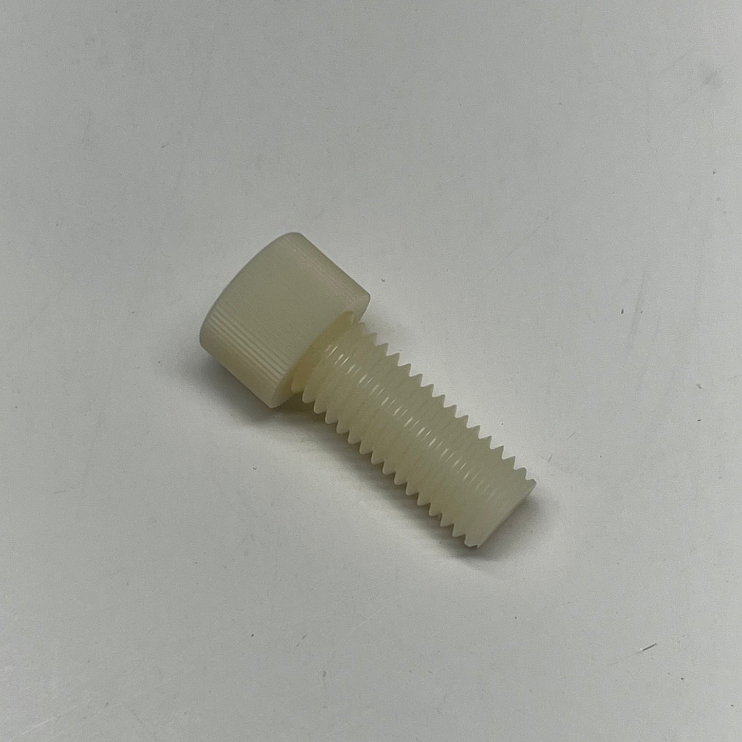 ESSENTRA (25 PACK) Hex Socket Cap Screw 1/2-13 Thread 1 1/4 Lg White 34500131|25