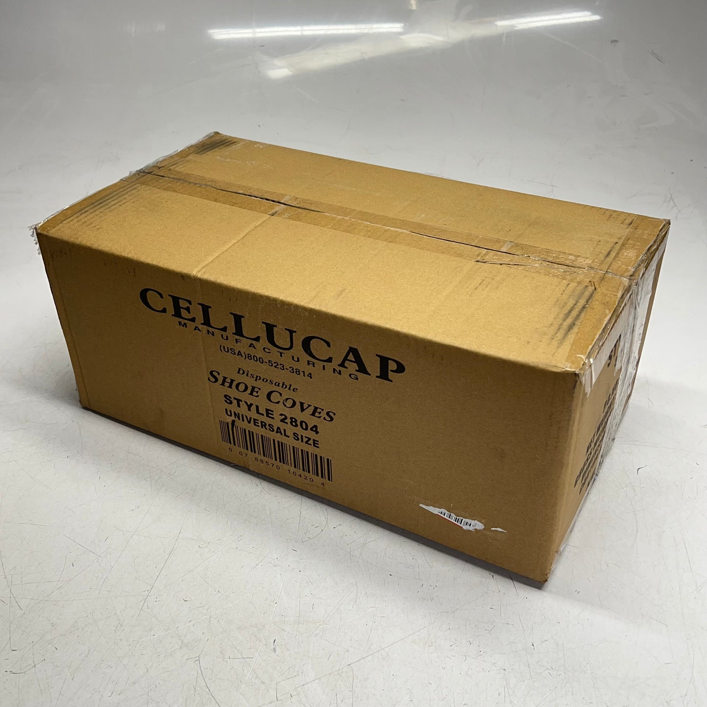 CELLUCAP (300 PACK) Disposable Shoe Covers One Size Blue 2804