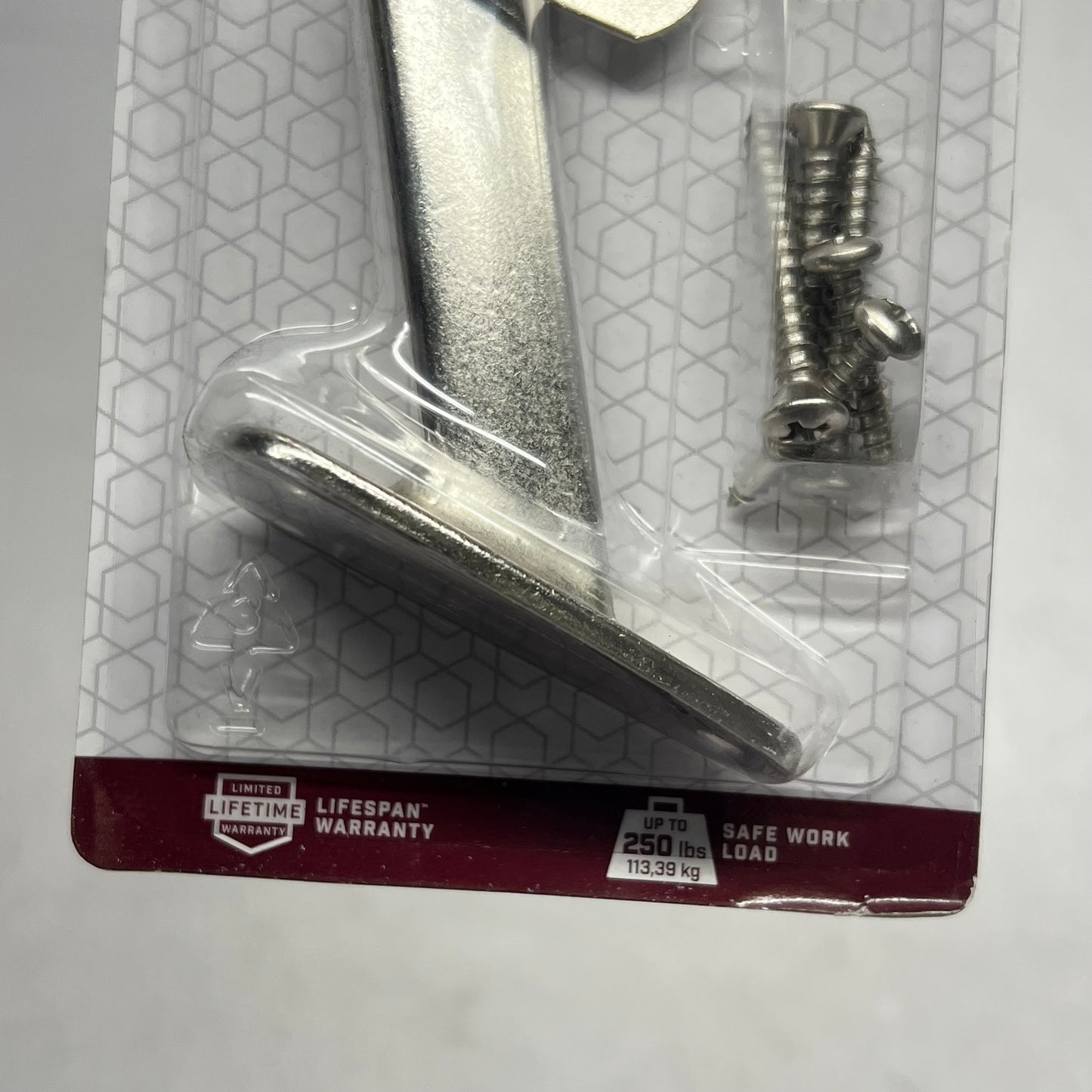 NATIONAL HARDWARE (2 PACK) Hand Rail Bracket 250 lb Satin Nickel N325-548