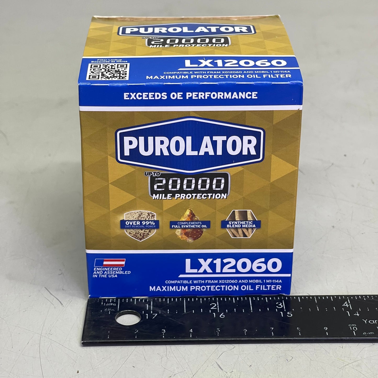 PUROLATOR (6 PACK) Maximum Protection Oil Filter 20000 Miles LX12060