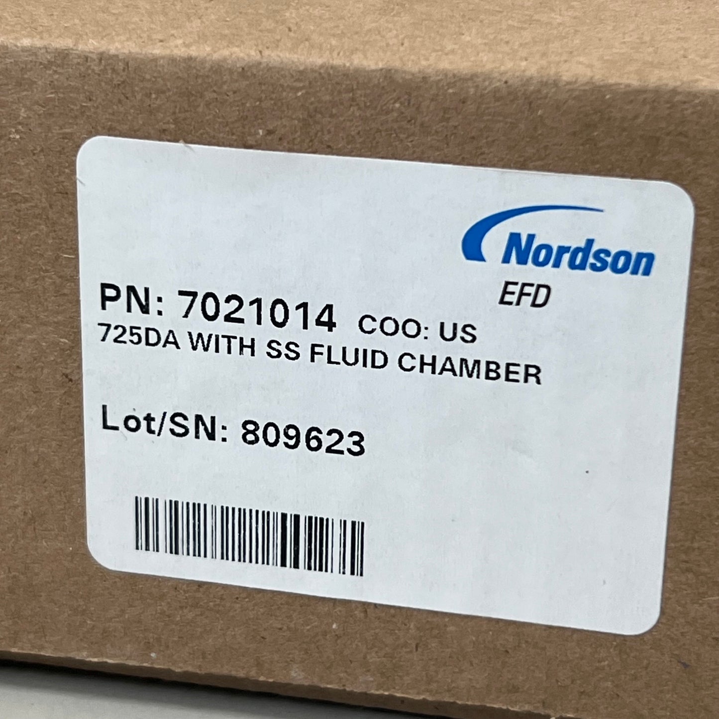 NORDSON 725A Piston Valves With SS Fluid Chamber Silver And Black 7021014