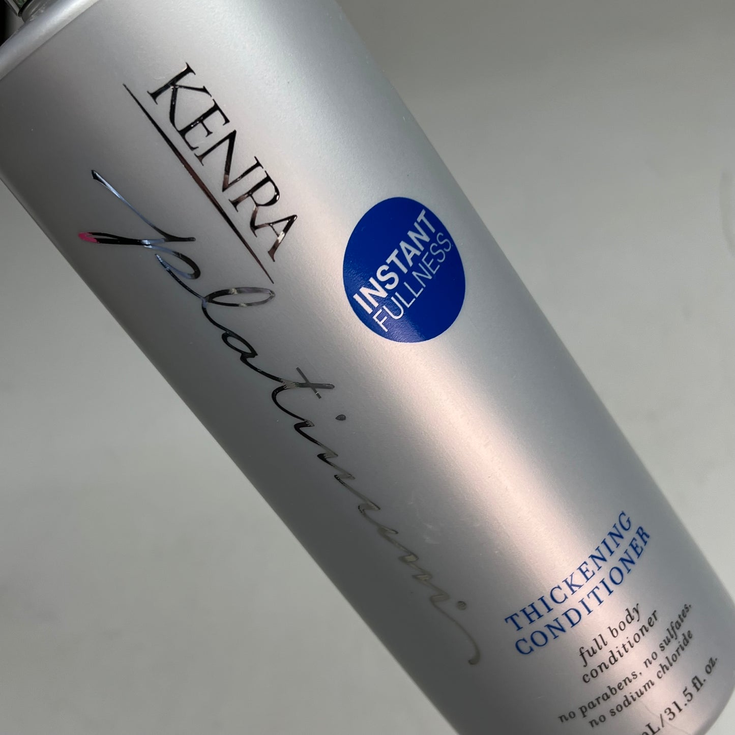 KENRA Platinum Color Safe Full Body Thickening Conditioner Pump Bottle 31.5 oz
