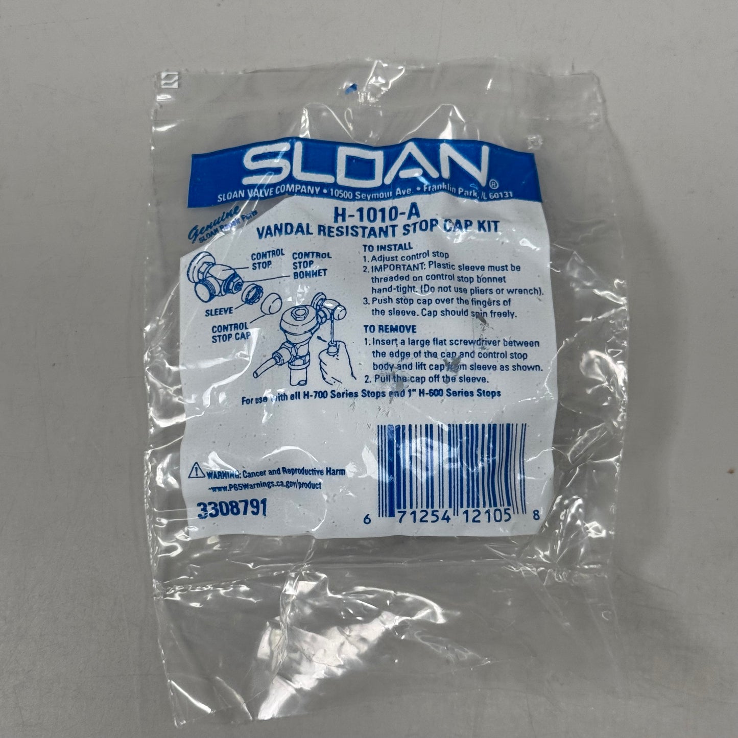 SLOAN G2 Optima Plus 8111 Exposed Sensor Water Closet Flushometer