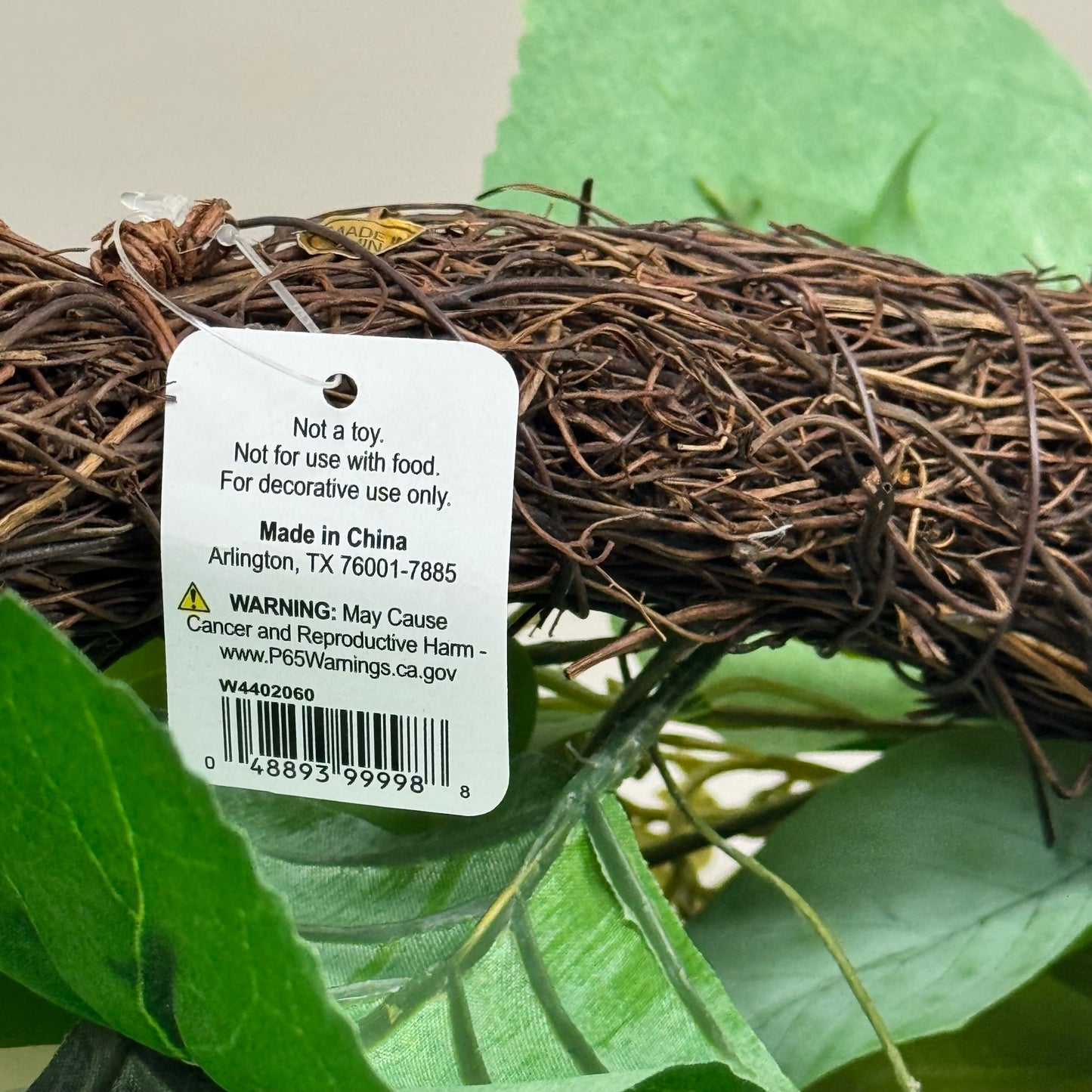 RAZ IMPORTS White Peony Ranunculus & Geranium Wreath 26" 129.00 W4402060