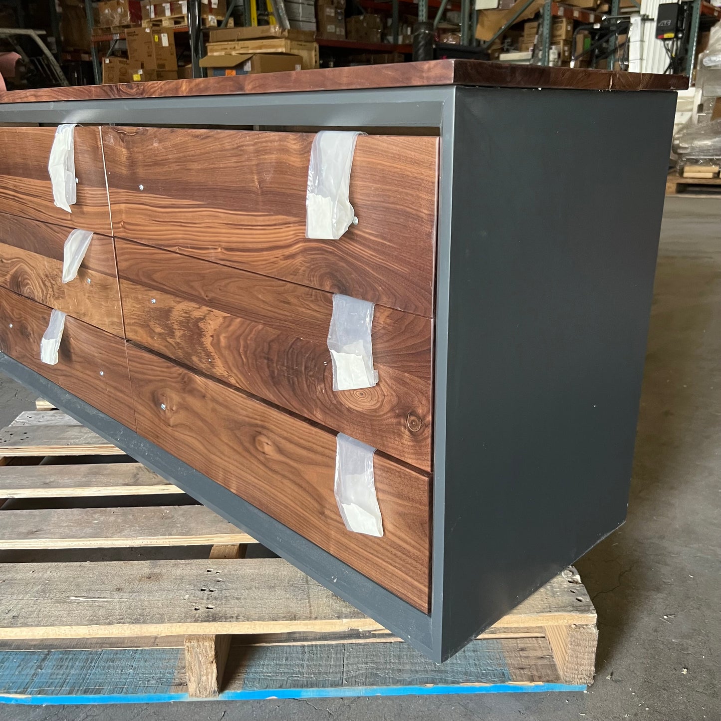 ZA@ Pallet of COSMAS Wood Desk Sz 60”L x 18” x 25.5”H 305-480FB (New)