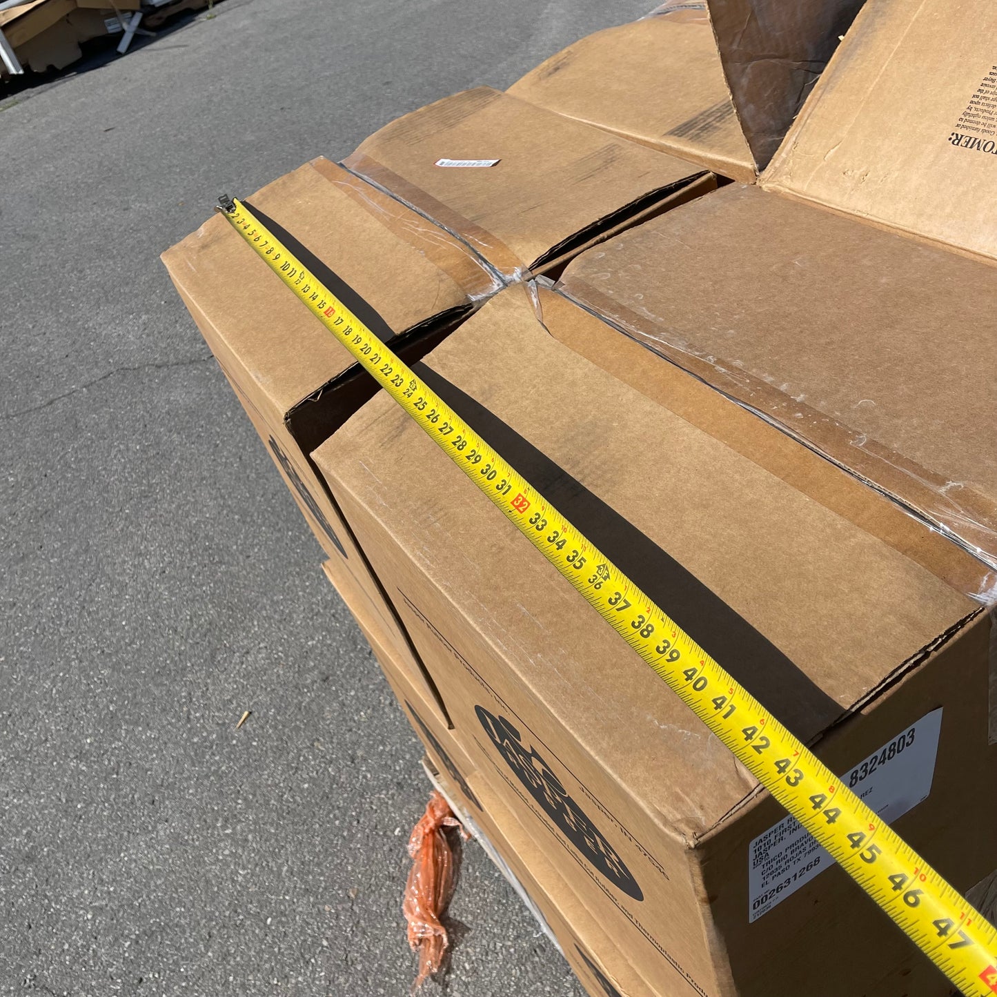 ZA@ Pallet of JASPER RUBBER Gaskets 3.5” Dia 002631268 (AS-IS)(D)