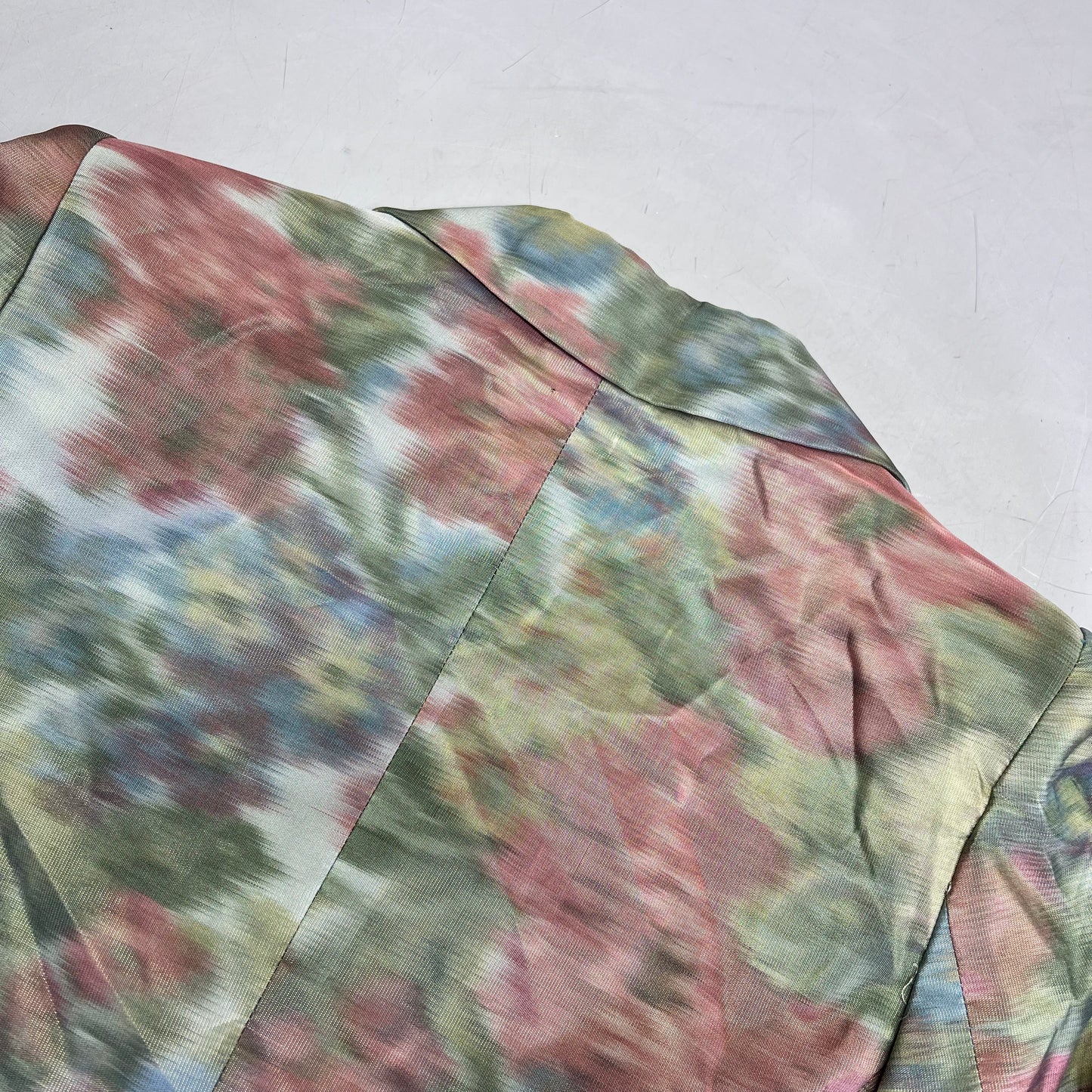 ARMANI COLLEZIONI Floral Print Blazer w/ Button Rose Women's Sz 4 (Pre-Owned)