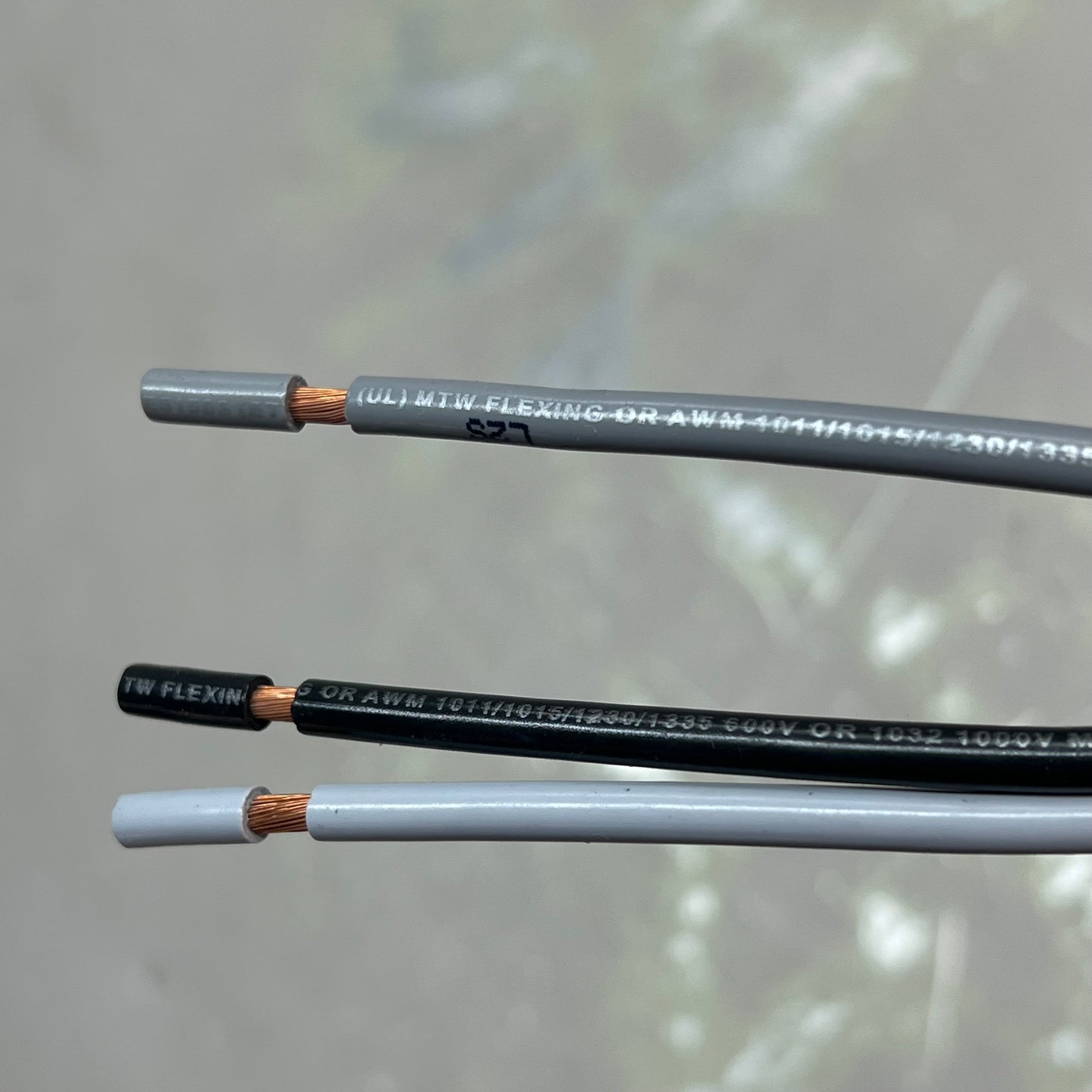 COPELAND Durable Power Cable W/ Molded Plug 43" Grey/Black 529-0060-24