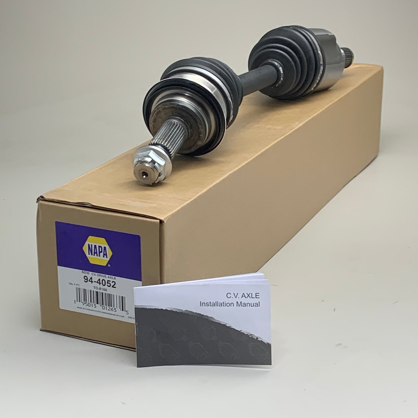 NAPA CV Drive Axle Grooved 25.43" for Lexus & Toyota TO-8168 94-4052