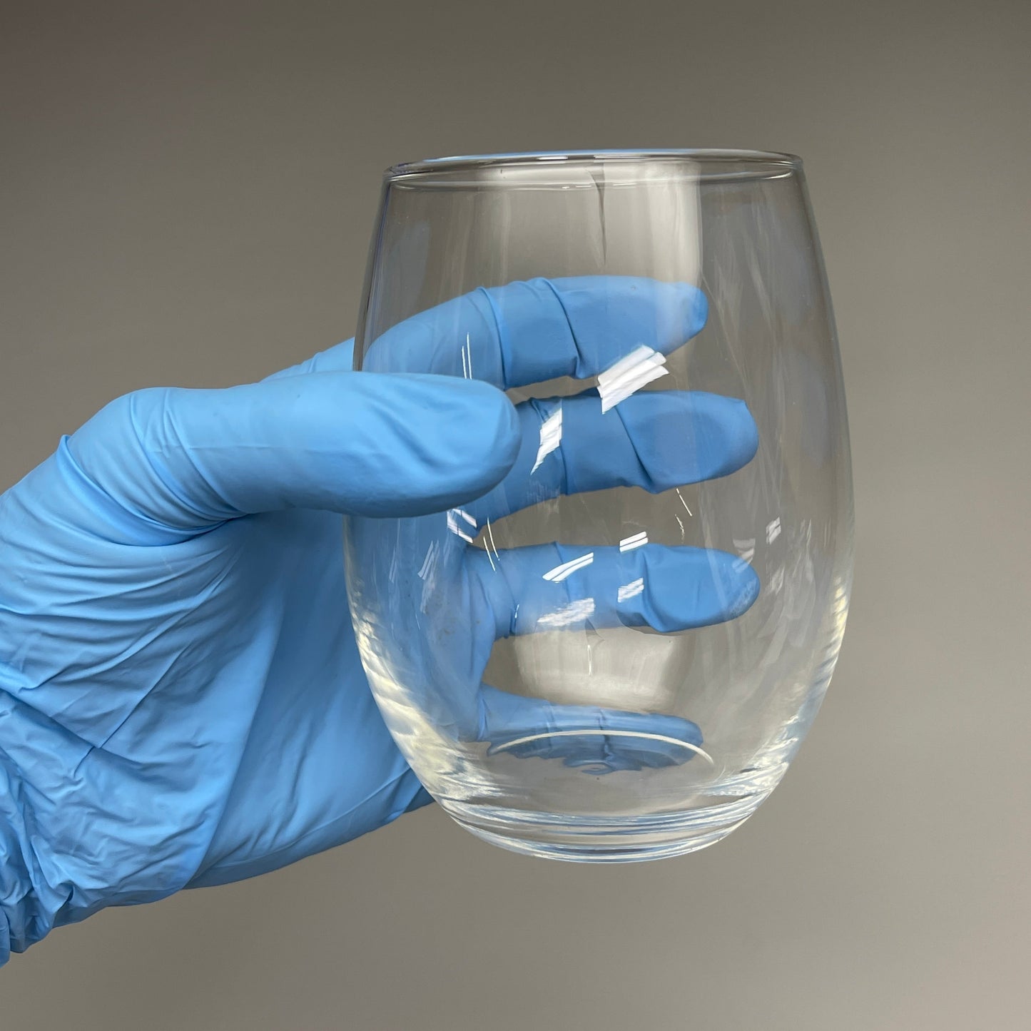 ZA@ ARCOROC (12 PACK) Perfection Stemless Wine Glass 21 oz Clear, Made in USA! C8304 J