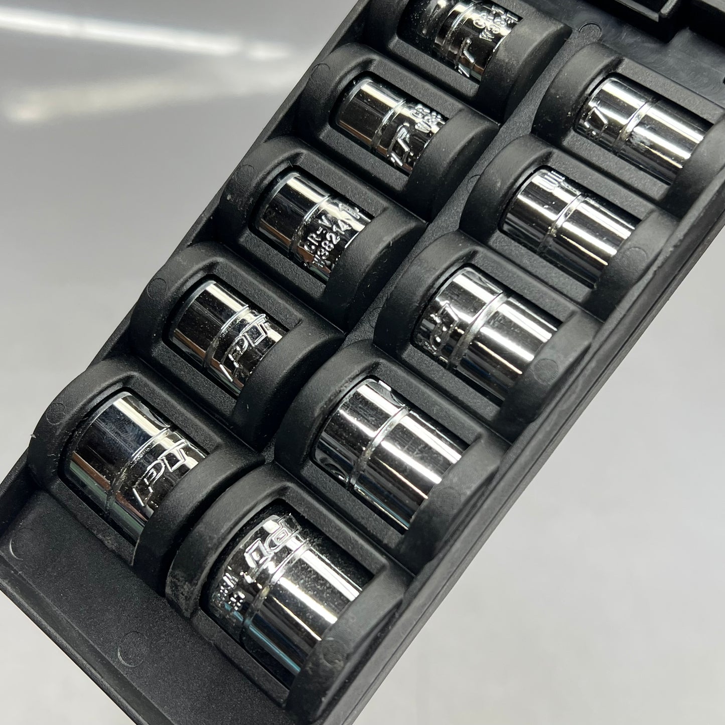 PERFORMANCE TOOL (10 PIECE SET) Metric Socket Set  3/8" 10-19 mm Chrome W38202