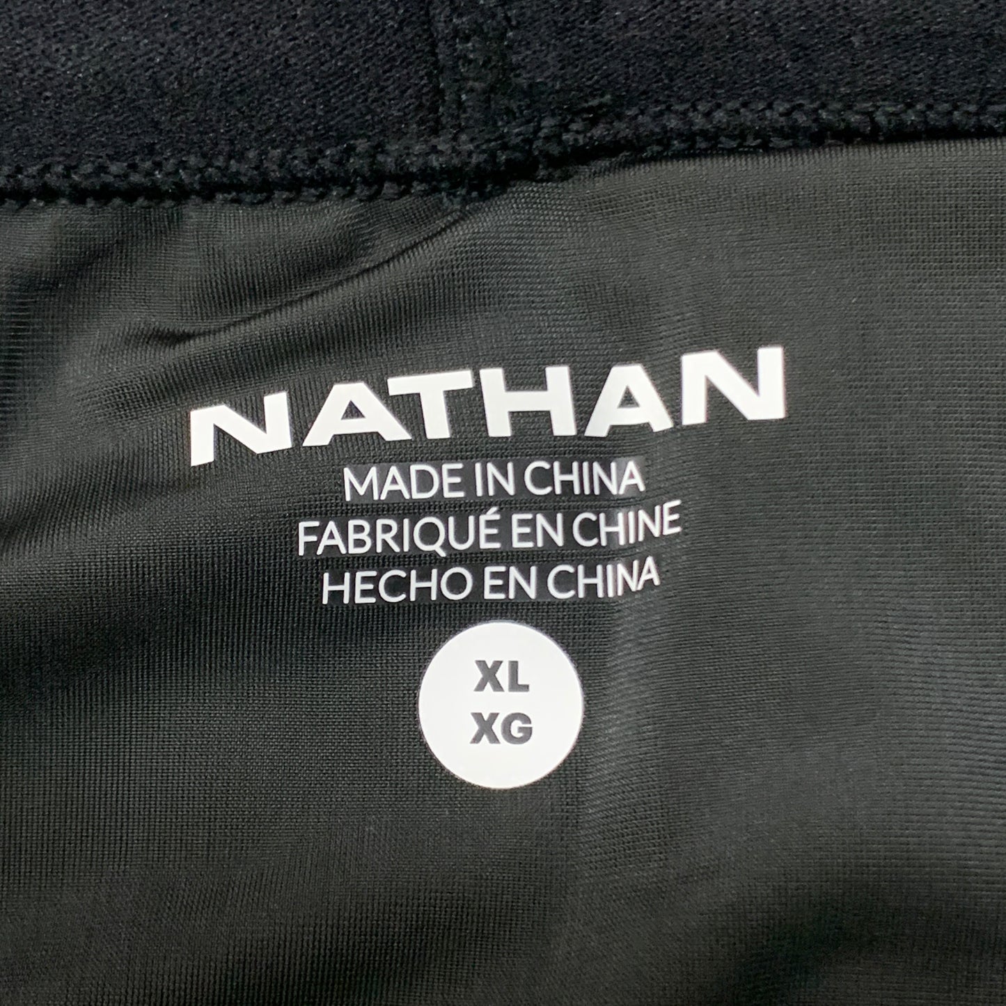 NATHAN Front Runner Shorts 5" Inseam Men's Fiery Red Size XL NS70100-20126-XL