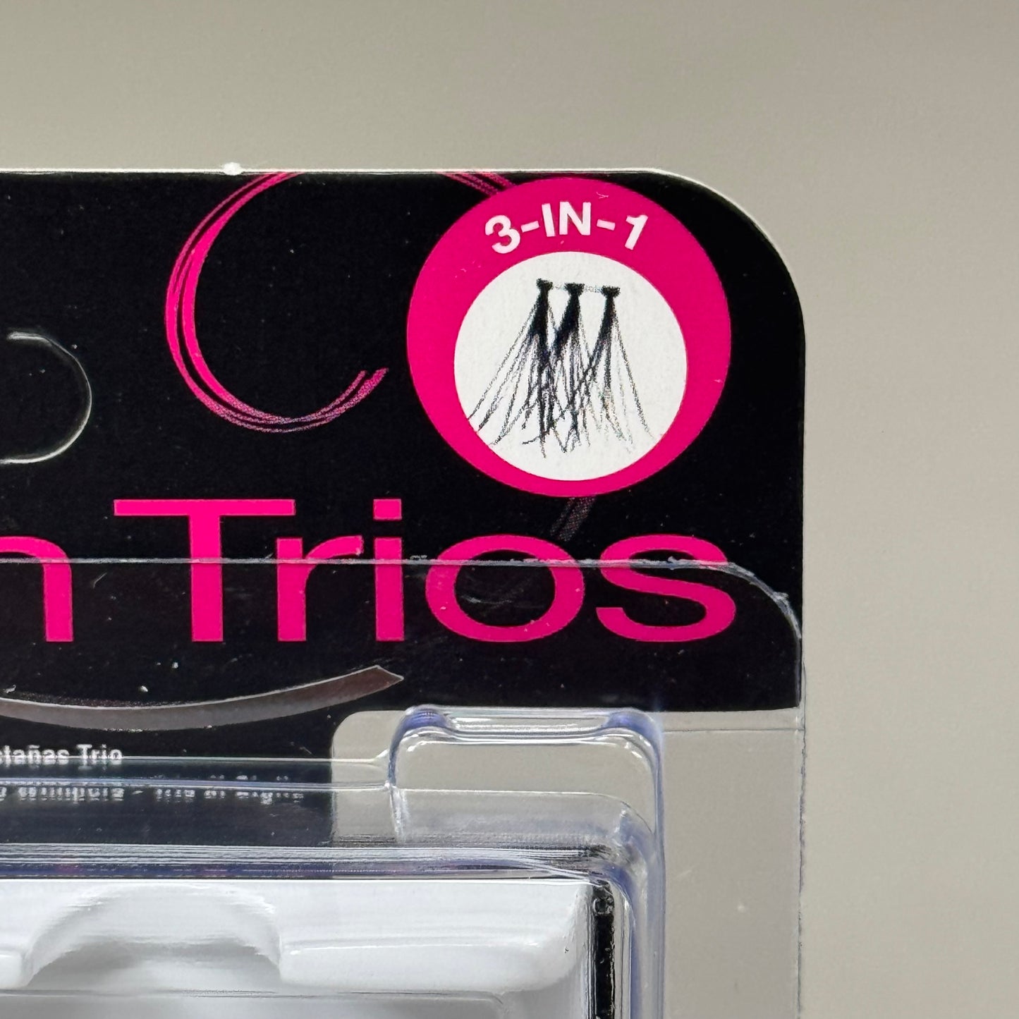 ARDELL (4 PACK, 32 LASHES EACH) Lash Trios 16 Short & 16 Medium Lengths 61636