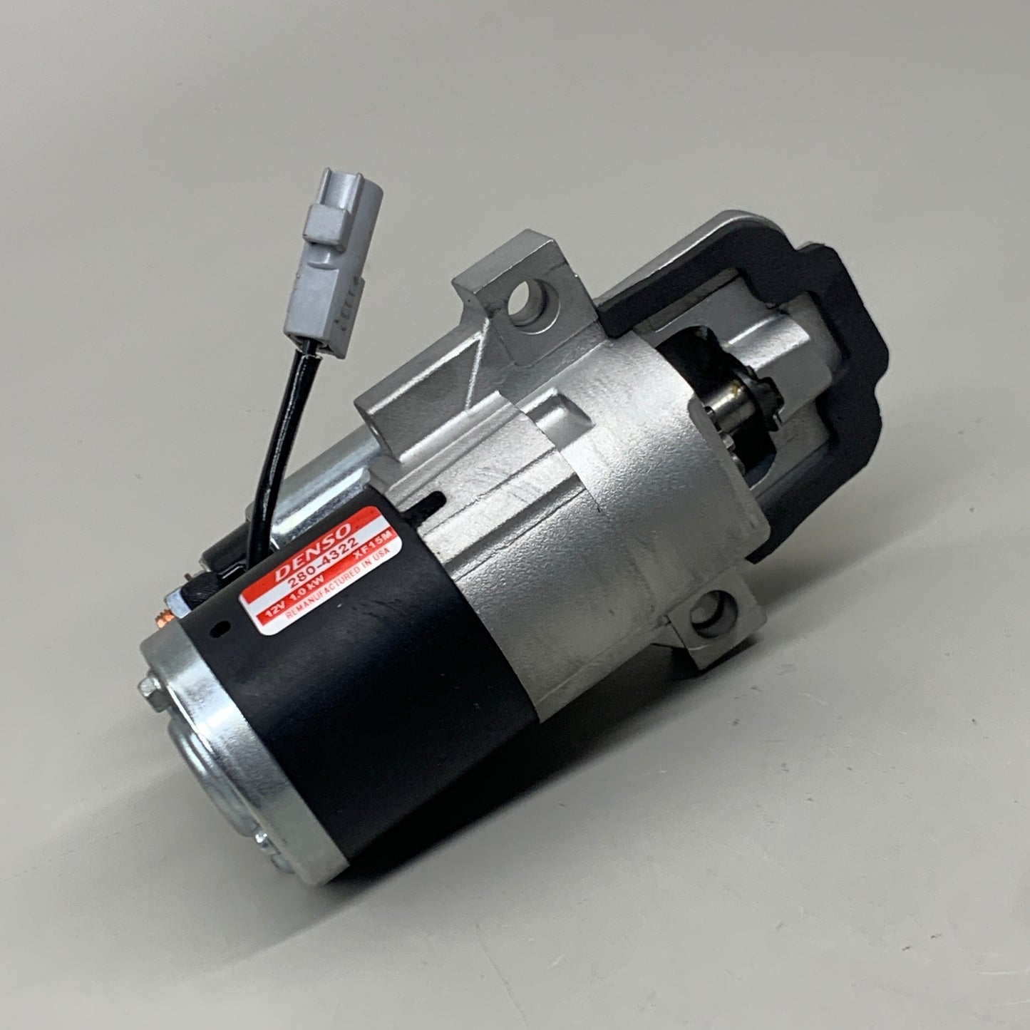 DENSO First Time Fit Starter Motor 1.0 Kilowatt 16623 (Remanufactured) 280-4322