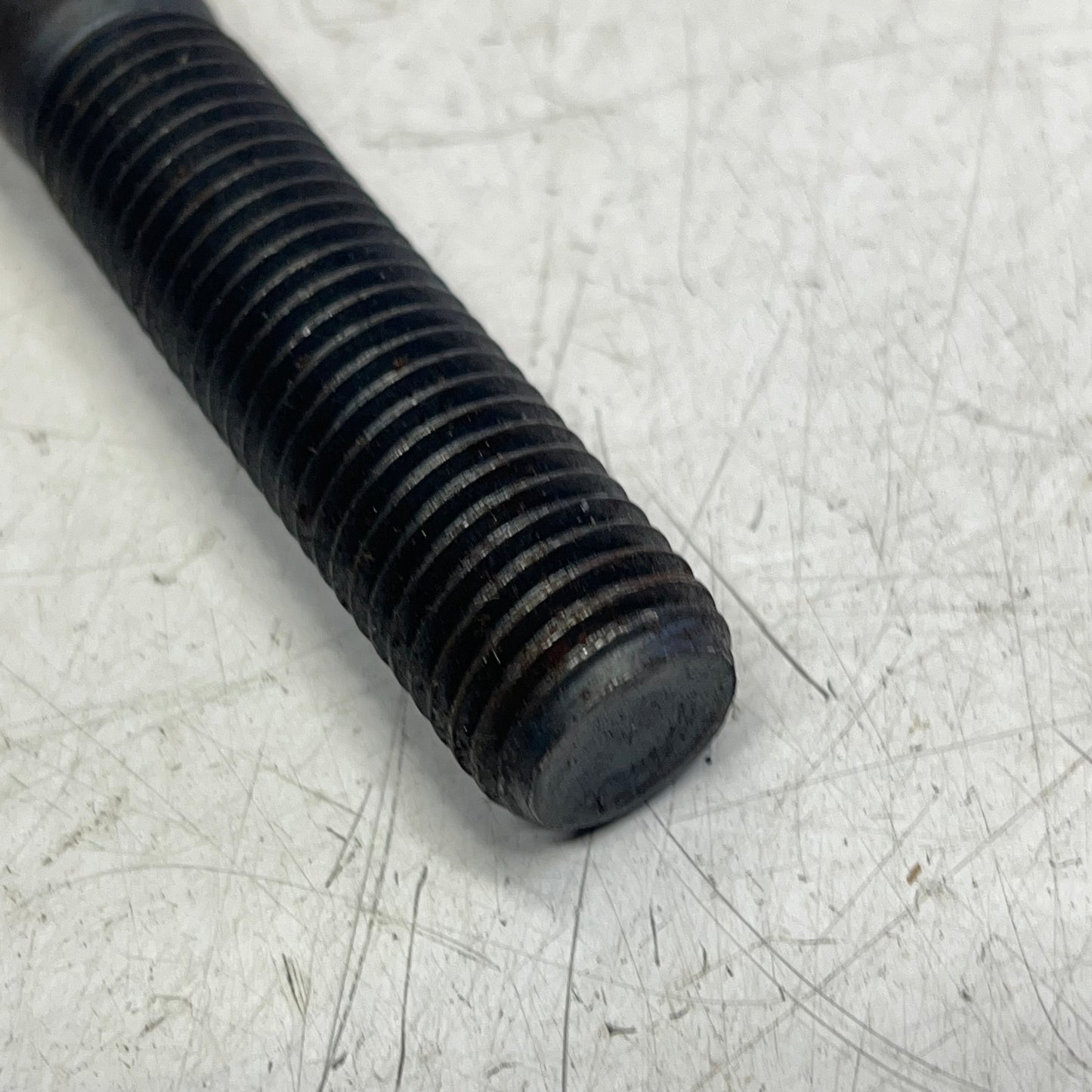 (12 PACK) Cv Bolt 12 Point High Strength  7/8"x24 Thread X 5" Black