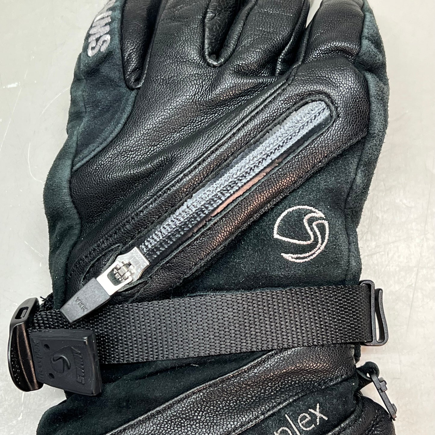 SWANY Gloves X-Cell Tri-Plex Insulation Leather Shield Men's Sz L Black (Used)
