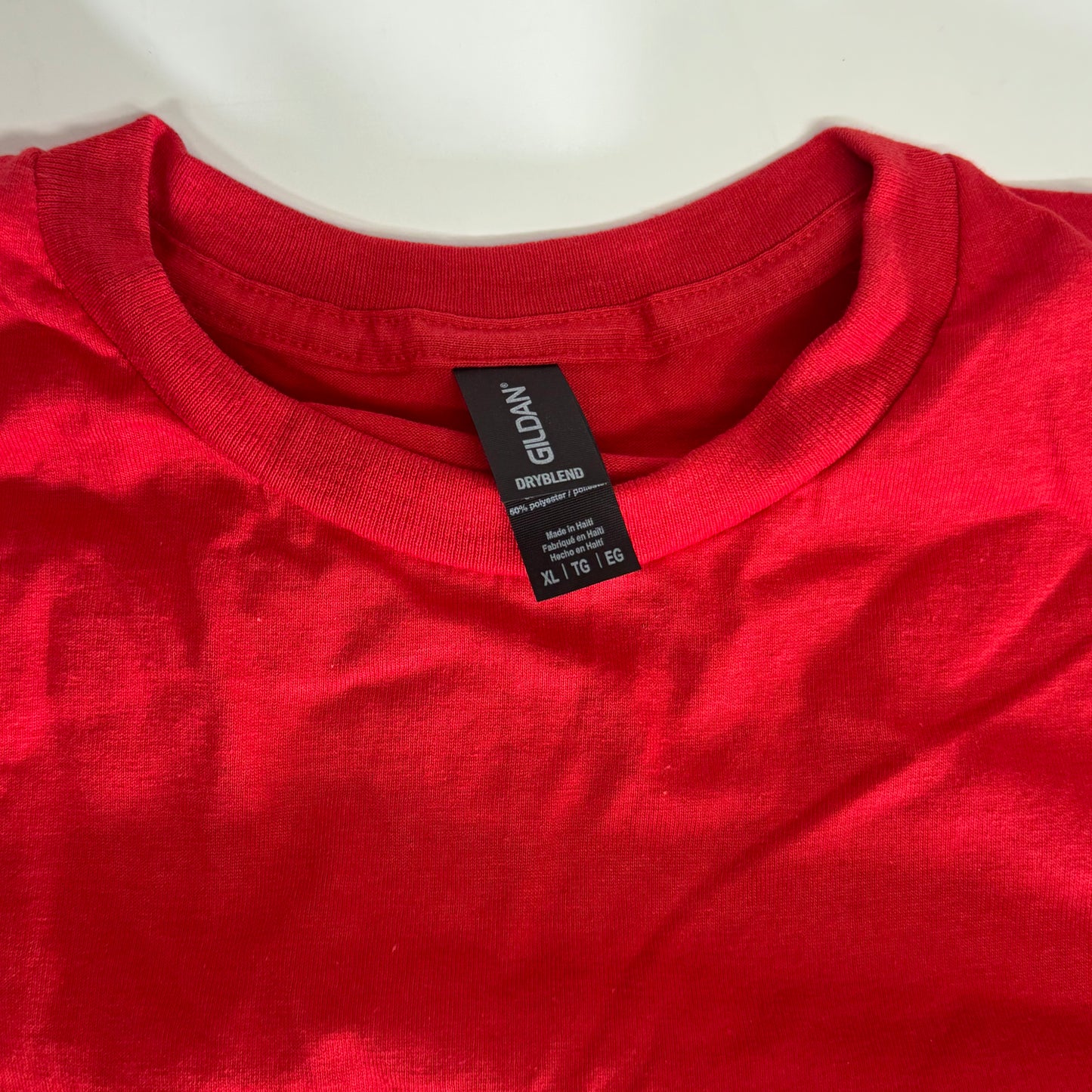 ZA@ GILDEN (12 PACK) Unisex Heavy Cotton T-shirts Short Sleeve Unisex Sz XL Red
