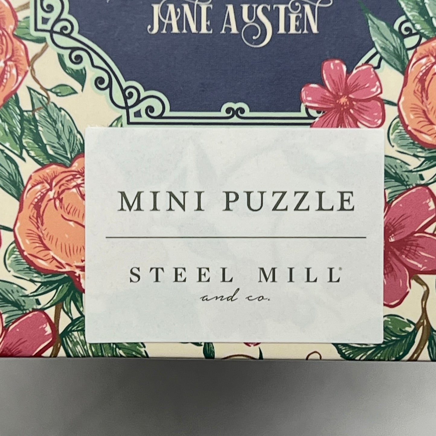 STEEL MILL GIFTS (2 PACK) Mini Book Puzzle Emma & Pride & Prejudice 8" x 10"