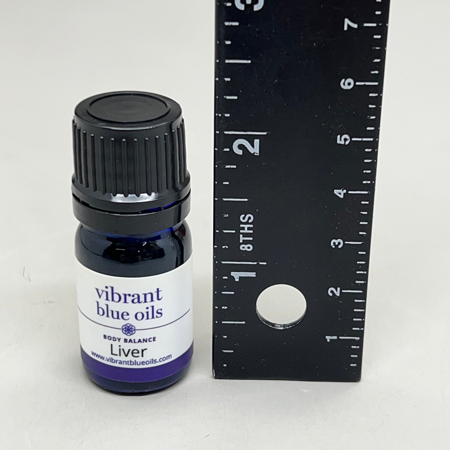 VIBRANT BLUE OILS Therapeutic Body Balance Liver Organic Essential Oil 5 mL