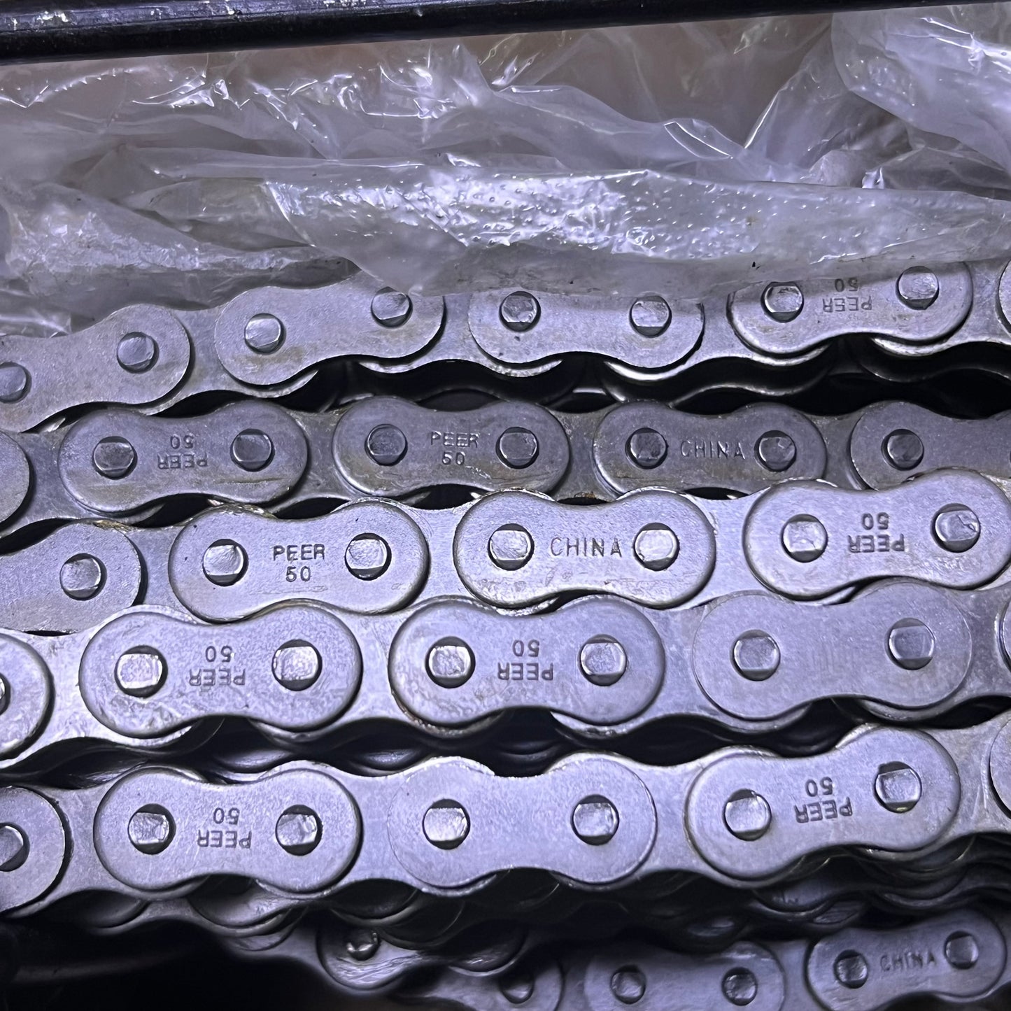 MI MOTION INDUS Chains 100 Ft Grey 50RX100FT (New Other, Distressed Box)