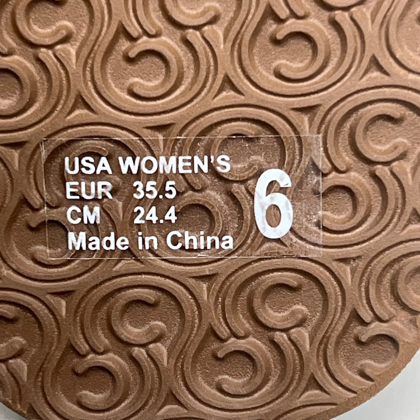 COBIAN Nia's Bounce 2 Synthetic Leather Sandals Women's Sz 6, EU 35.5 Tan NIA25-230-6