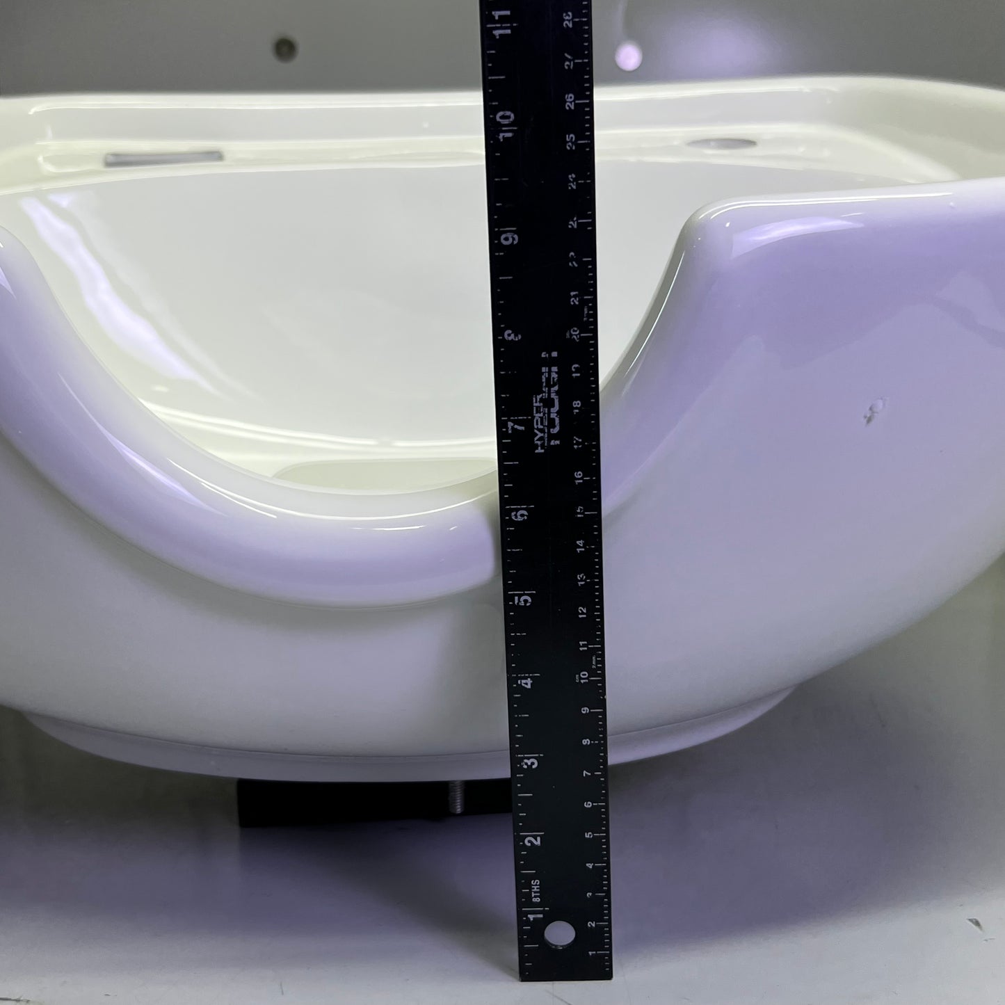 BUY-RITE Head Spa Waterfall Attachment For Shampoo Bowls 24"L x 20"W x 9"H White TS-019