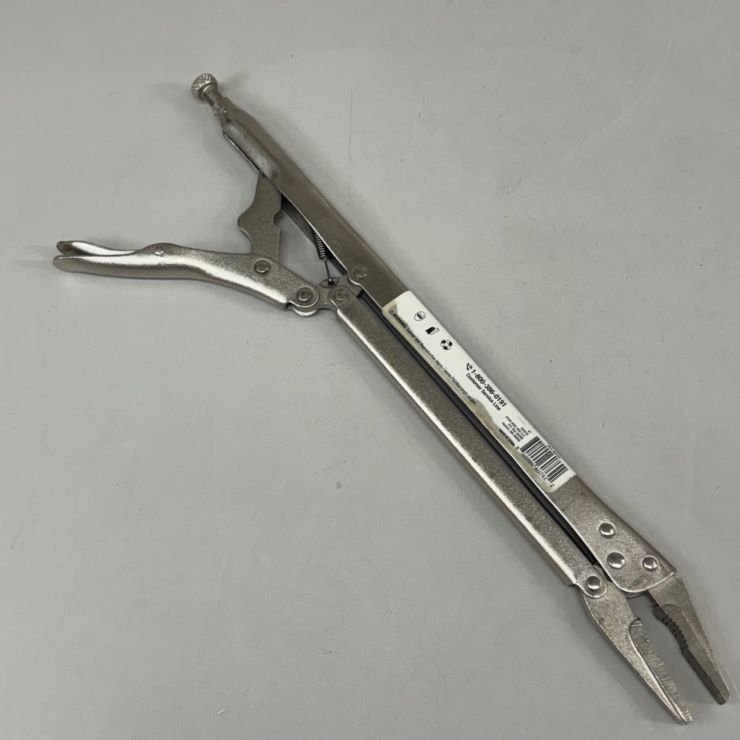 TITAN 90 Degree Bent Nose Locking Pliers 15 Inch 60764