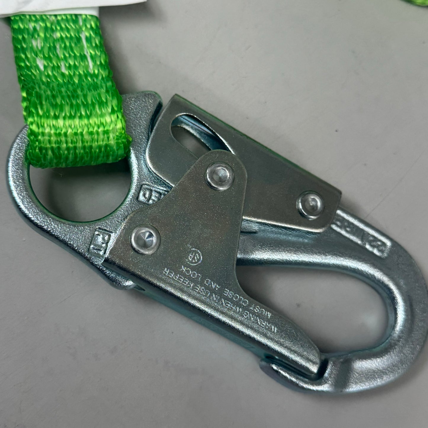 HONEYWELL Lanyard Adjustable High Performance 310 lb Cap 6ft 210TWLS-Z7/6FTGN