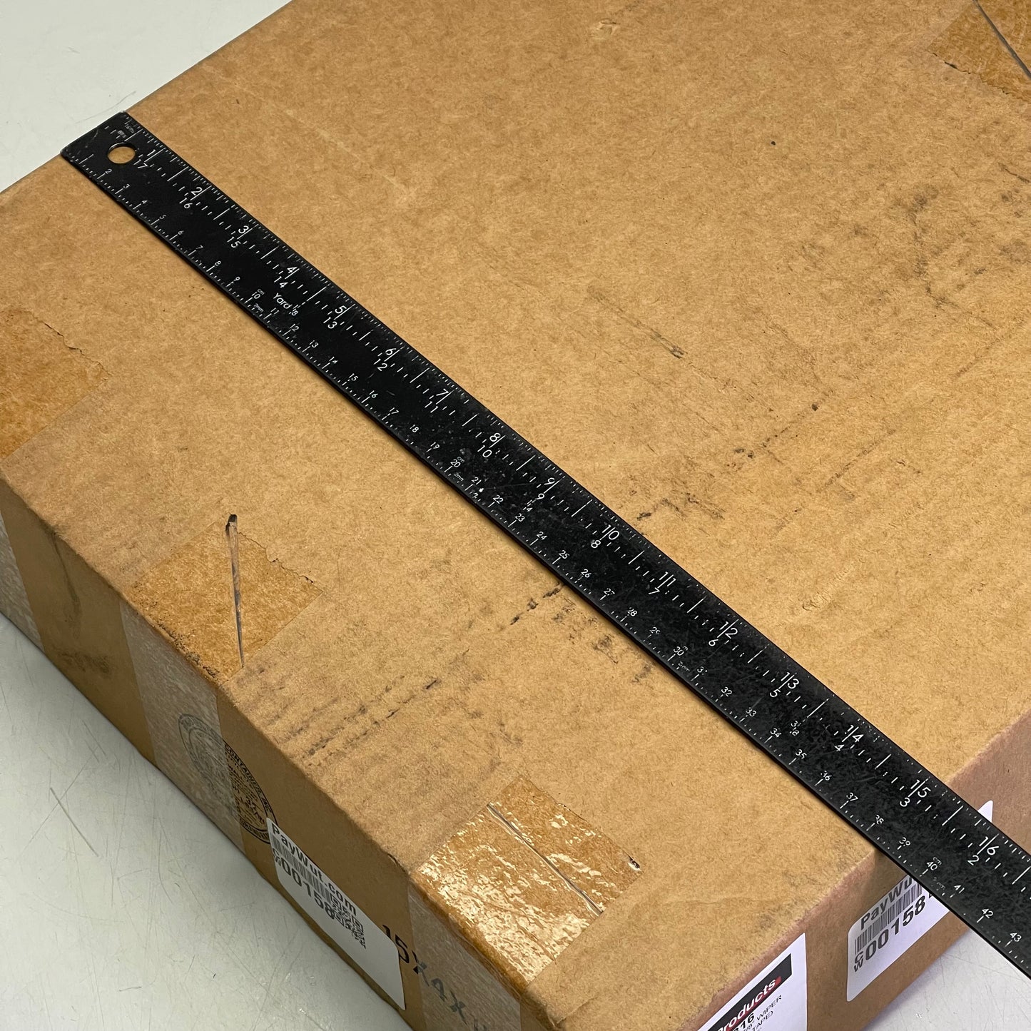 AP PRODUCTS EK Base 2-7/8” Wiper, 1/2”x3-2/3”x35’ Black W/ Red Tape 018-316