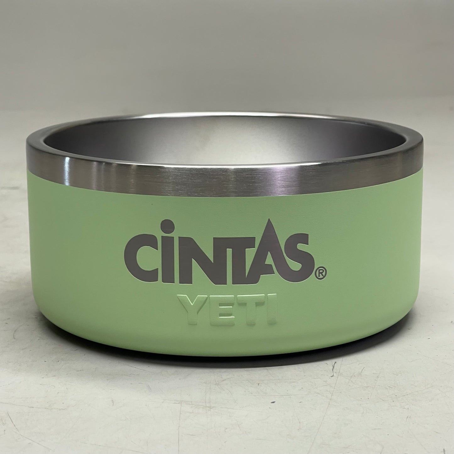 YETI Boomer Dog Bowl *HAS "CINTAS" Branding* 4 Cup (32 oz) Key Lime 4550