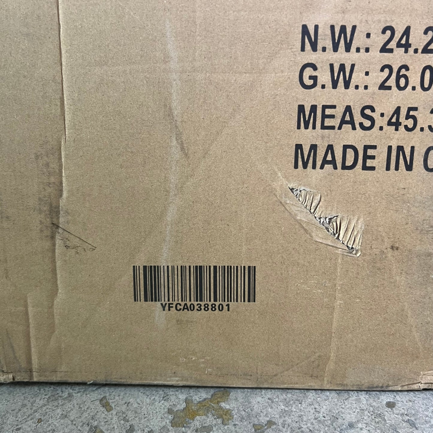 ZA@ Contemporary Desk 45.3" x 18.1" x 5.9" Black SF001045 B