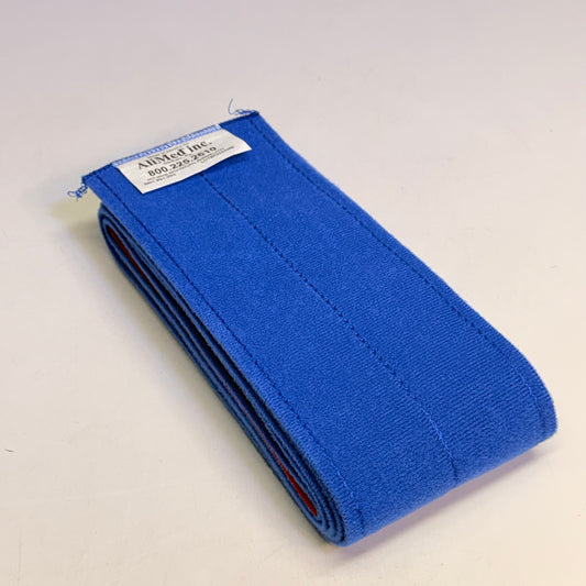 ALIMED INC Universal Strap, One-Piece, One Closure, No Side Rail Fit 4in X 96in Blue 91283