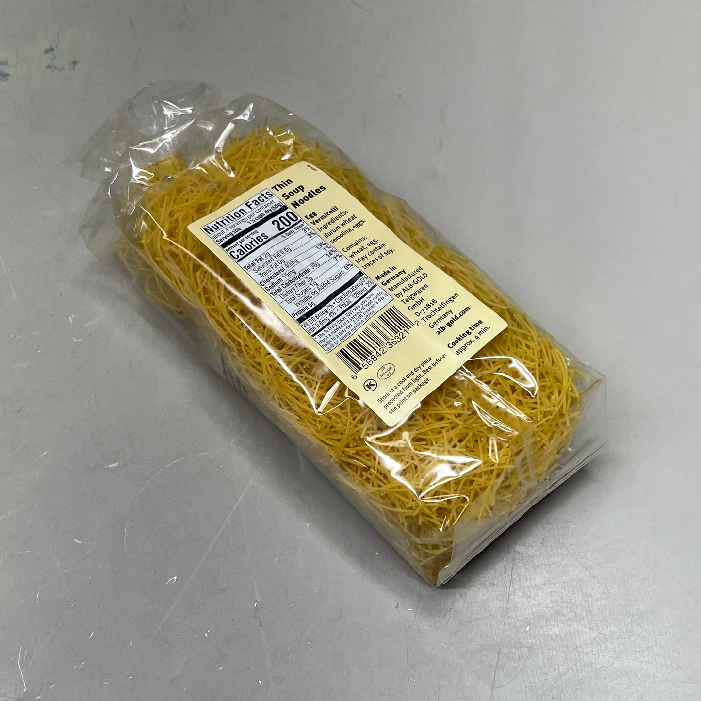 ALB-GOLD (3 PACK) Premium Broad Egg Noodles 8.8 oz 03/27/2027