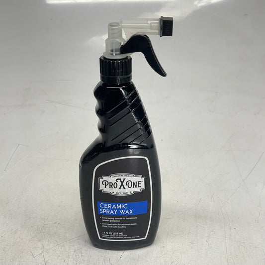 ZA@ PRO X ONE (3 PACK) Ceramic Spray Wax Enhance Shine & Protection 17 Fl Oz SW2 (As-Is, Damaged Bottles)