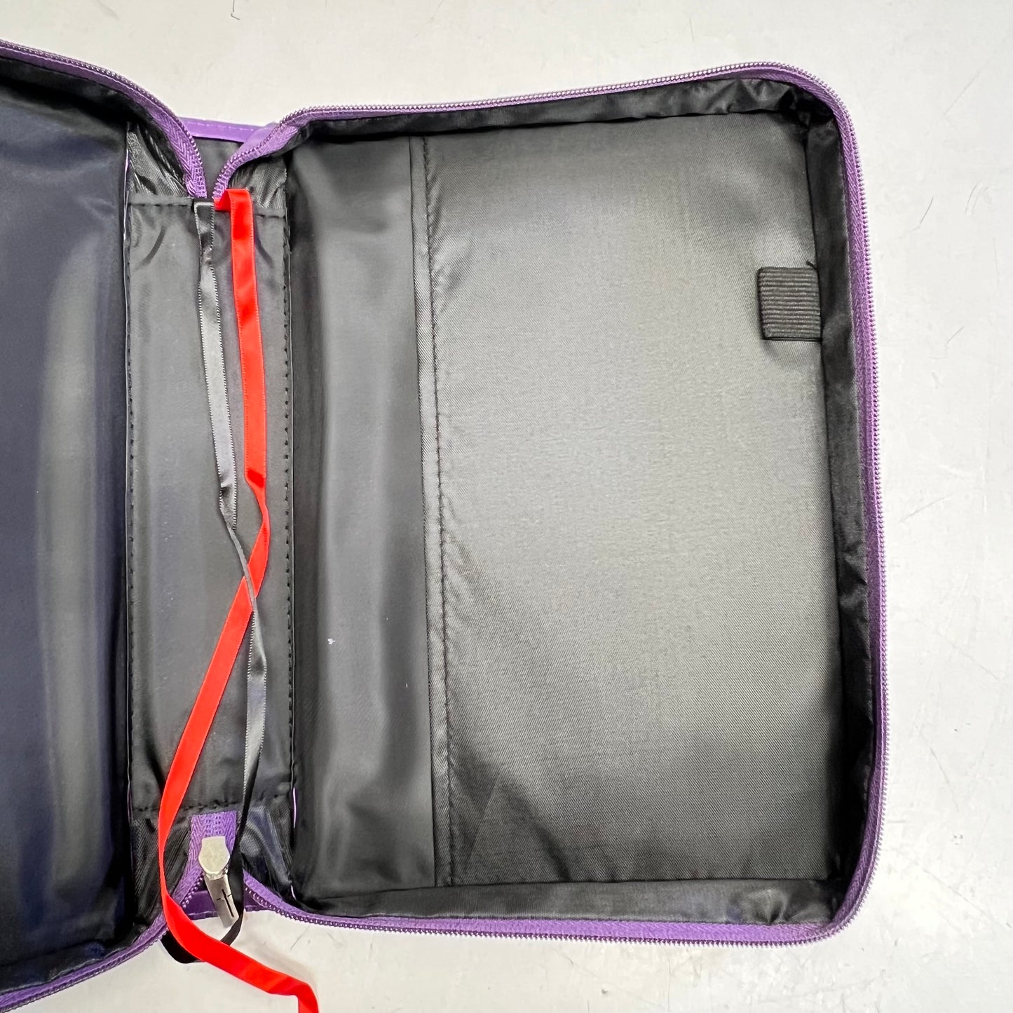 CHRISTIAN ART GIFTS Philippians 4:13 Faux Leather Bible Cover  7"x10" Purple