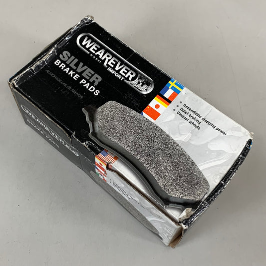 WEAREVER IMPORTS  Semi Met Silver Brake Pads Silver MKD893
