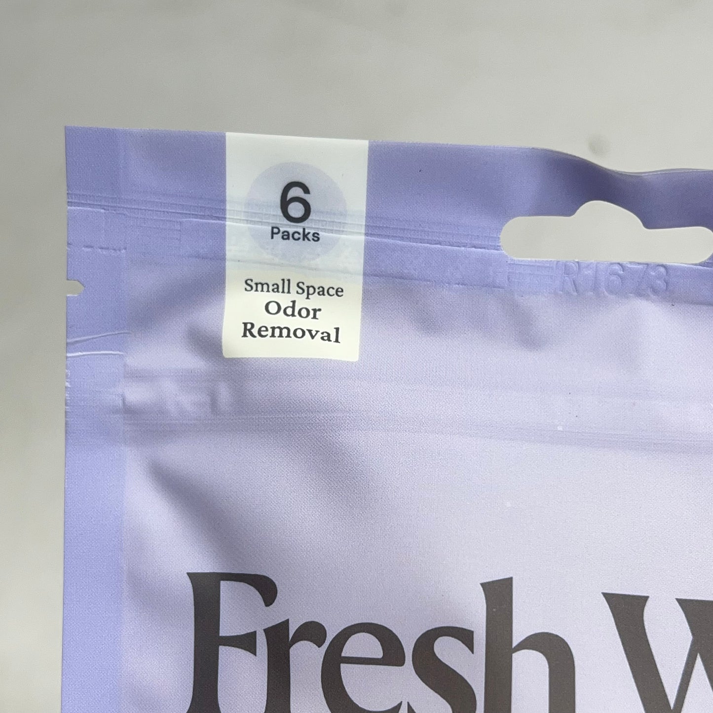 FRESH WAVE (2 PACK, 6 EACH) Plant Based Odor Removing Packs Lavender Scent 3.6oz