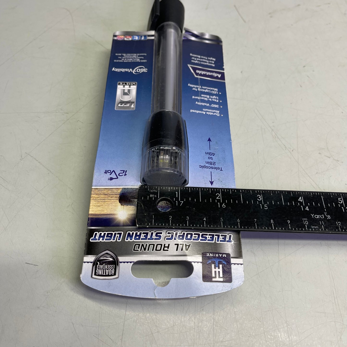 T-H MARINE All Round Telescopic Stern Light 28”-49” BE-EL-51597-DP