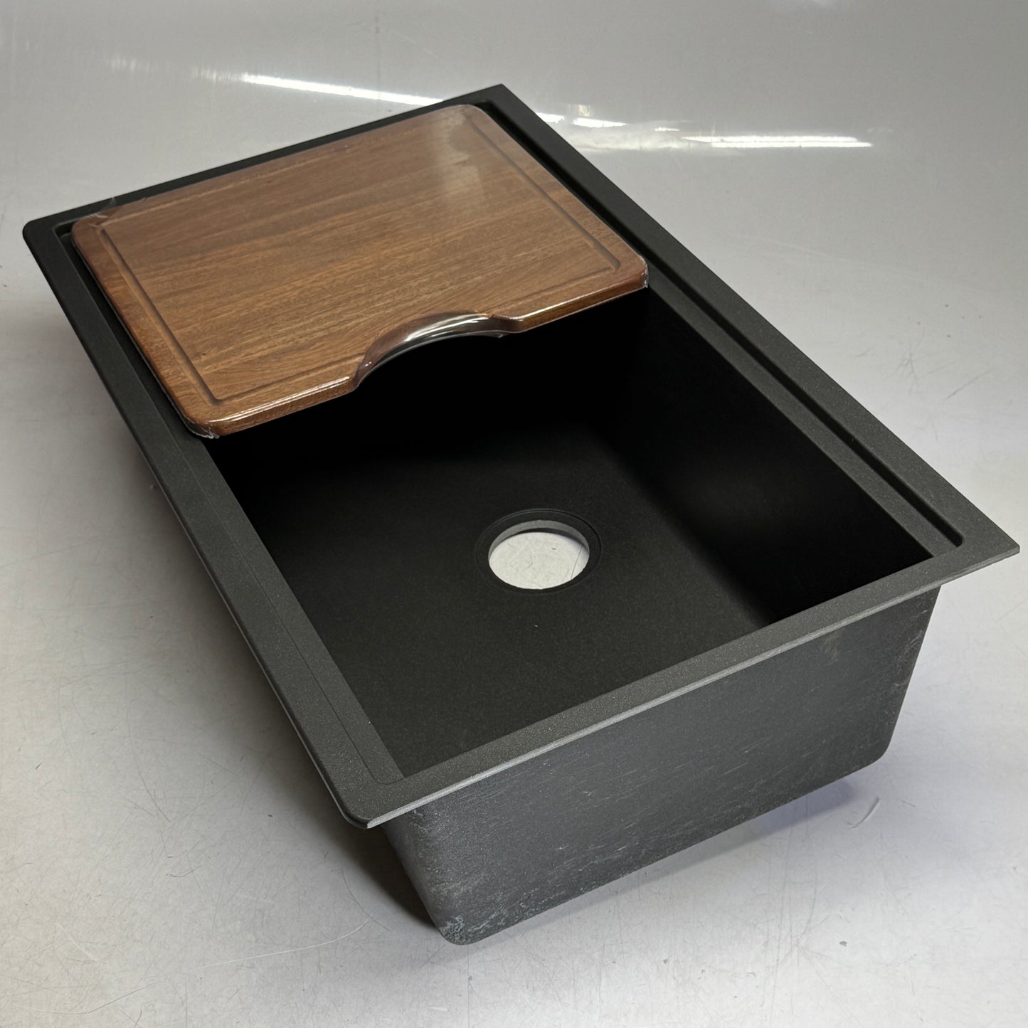 Z@ ELKAY SCHOCK Chelsea N100X Onyx (Black) w/Cutting Board GERMANY