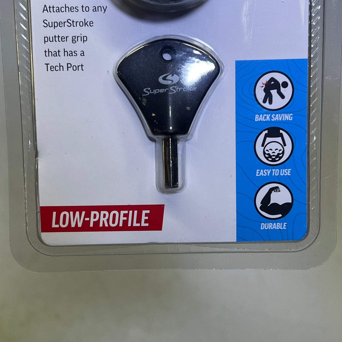 SUPER STROKE (2 PACK) Low Profile Ball Pick Up Attachment For Equipment