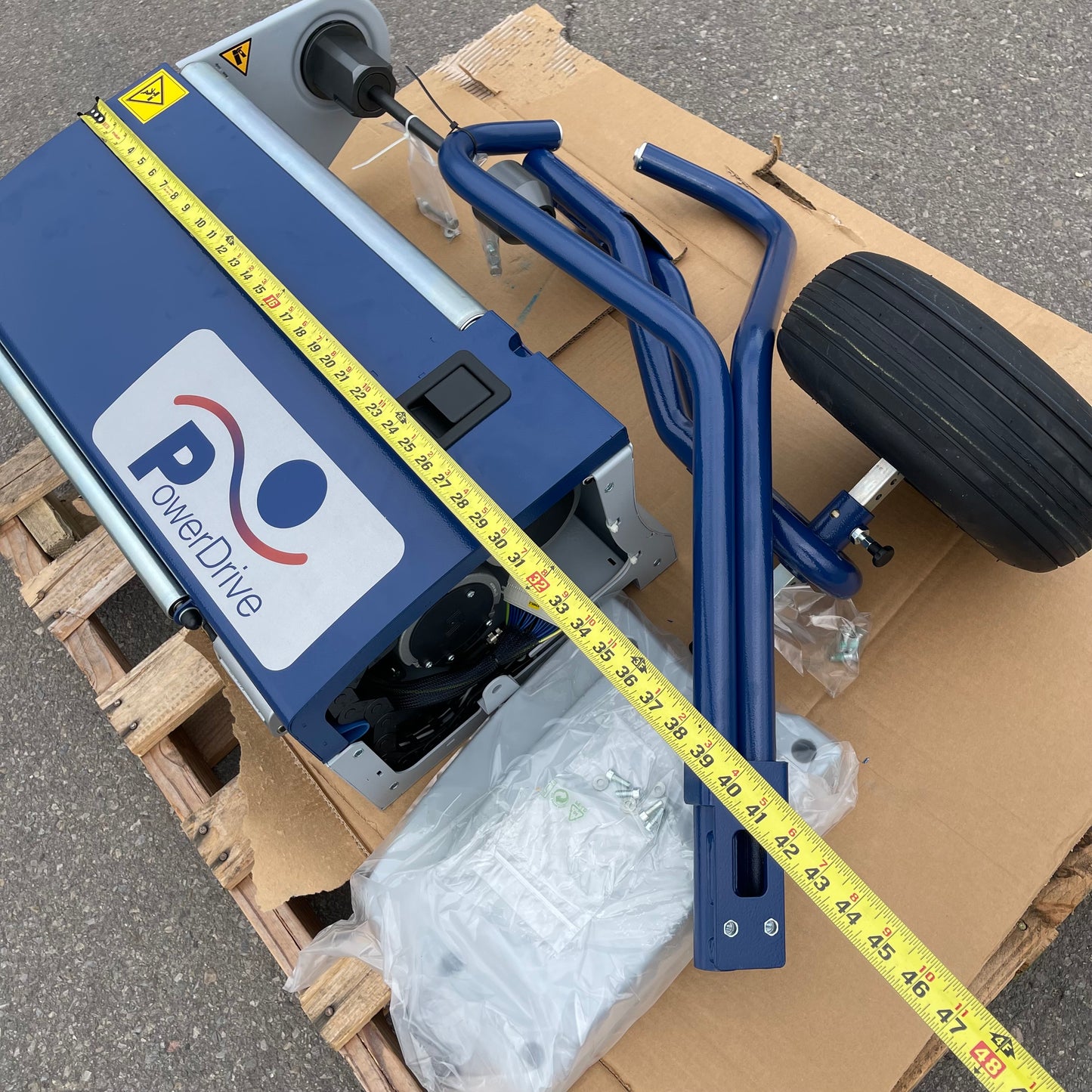 ROBOPAC Robot S7 Parts Including "PowerDrive" Blue