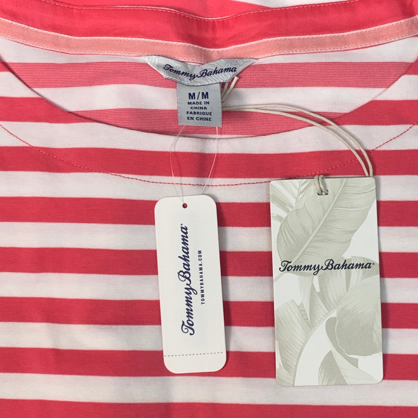 TOMMY BAHAMA Veranda Amira Stripe dress Sz M Tutti Frutti SW620721 (New)